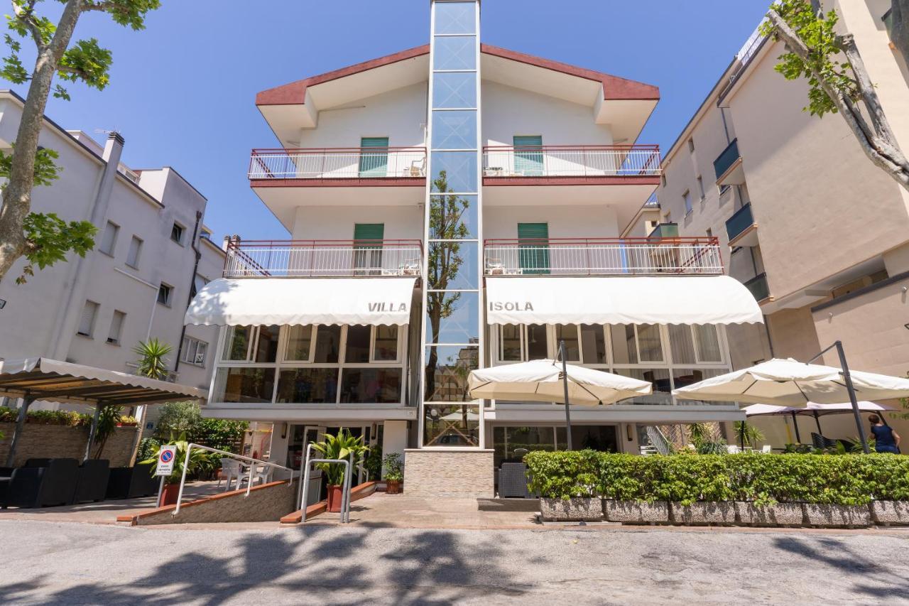 Hotel Villa Isola Rimini Dış mekan fotoğraf